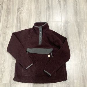 Carhartt Dark Burgundy Fleece Pullover